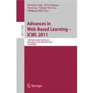Advances in Web-Based Learning - Icwl 2011: 10th International Conference, Hong Kong, China, December 8-10, 2011. Proceedings
