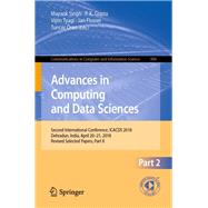 Advances in Computing and Data Science