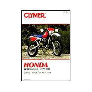 Honda Xl Xr 500 650 Singles 1979 - 2002