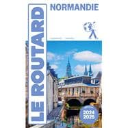 Guide du Routard Normandie 2024/25 book cover, ISBN 9782017888123