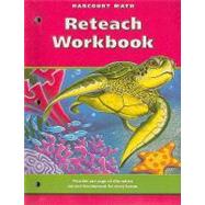 Math, Grade 4 Reteach Workbook