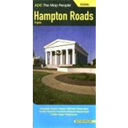 Map Hampton Roads Va Regional Wall Map - Folded