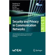 Security and Privacy in Communication Networks