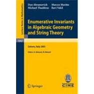 Enumerative Invariants in Algebraic Geometry and String Theory