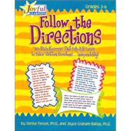Joyful Learning Follow The Directions: Grade 3-6