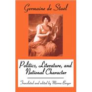 Politics, Literature and National Character