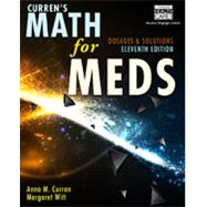 WebAssign for Curren's Math for Meds: Dosages and Solutions, Single-Term Instant Access