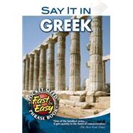 Say It in Greek (Modern),9780486208138