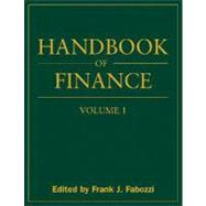 Handbook of Finance, Financial Markets and Instruments