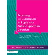 Accessing the Curriculum for Pupils with Autistic Spectrum Disorders: Using the TEACCH Programme to Help Inclusion