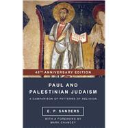 Paul and Palestinian Judaism,9781506438146