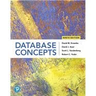 Database Concepts,9780135188149