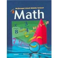 Math Course 2: Mcdougal Littell Middle School Math