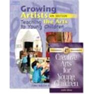 Growing Artists: Teaching Art to Young Children Package book cover, ISBN 9781428318151