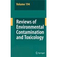 Reviews of Environmental Contamination and Toxicology
