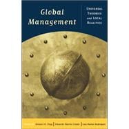 Global Management : Universal Theories and Local Realities