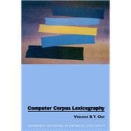 Computer Corpus Lexicography