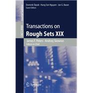 Transactions on Rough Sets XIX