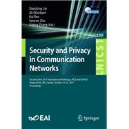 Security and Privacy in Communication Networks