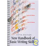 New Handbook of Basic Writing Skills With Infotrac