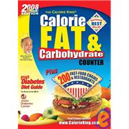Calorie King Calorie, Fat & Carbohydrate Counter 2008
