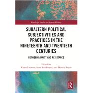 Subaltern Political Subjectivities and Practices in the Nineteenth and Twentieth Centuries