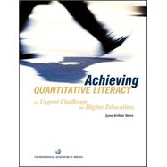 Achieving Quantitative Literacy