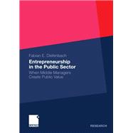 Entrepreneurship in the Public Sector