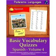Parleremo Languages Basic Vocabulary Quizzes Spanish