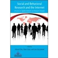 Social and Behavioral Research and the Internet: Advances in Applied Methods and Research Strategies