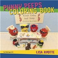 Punny Peeps Coloring Book For Kids Ages 4-8