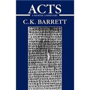 Acts of the Apostles A Shorter Commentary