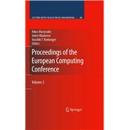 Proceedings of the European Computing Conference