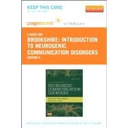 Introduction to Neurogenic Communication Disorders Pageburst on Vitalsource Access Code