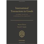 International Transactions in Goods Global Sales in Comparative Context