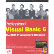 Professional Visual Basic 6 : A Programmer's Resource