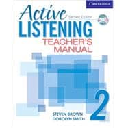 Active Listening 2 Teacher's Manual with Audio CD
