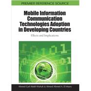 Mobile Information Communication Technologies Adoption in Developing Countries