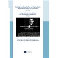 Behaviorismus und Erkenntnistheorie im psychologisch-historischen Kontext