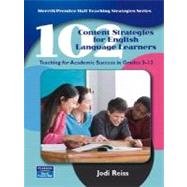 102 Content Strategies for English Language Learners : Teaching for Academic Success in Grades 3-12