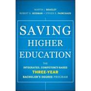 Saving Higher Education : The Integrated, Competency-Based Three-Year Bachelor's Degree Program