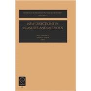 New Directions in Measures and Methods