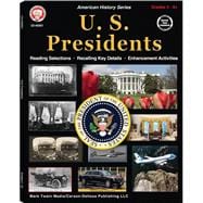 U.s. Presidents Workbook, Grades 5 - 12