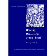 Reading Renaissance Music Theory: Hearing with the Eyes