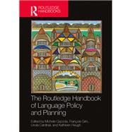 The Routledge Handbook of Language Policy and Planning