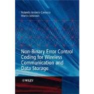 Non-binary Error Control Coding for Wireless Communication and Data Storage book cover, ISBN 9780470518199