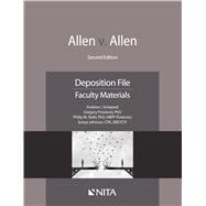 Allen v. Allen Deposition File, Faculty Materials