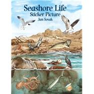 Seashore Life Sticker Picture With 33 Reusable Peel-and-Apply Stickers