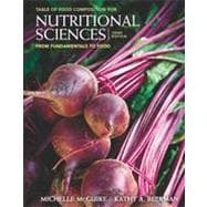 Nutritional Sciences From Fundamentals to Food (with Table of Food Composition Booklet)