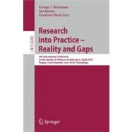 Research into Practice - Reality and Gaps